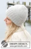 242-48 Silver Day Hat by DROPS Design